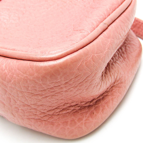 CHANEL Coco Mark Women's Leather Coin Purse/coin Case Pink - Picture 6 of 10